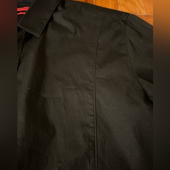 Hugo Boss Solid Slim Fit Dress Shirt - Picture 6 of 7